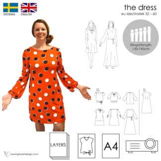THE_DRESS mönster för klänning